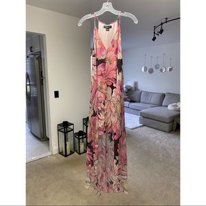 MARCIANO Floral Sheer Dress Sz XS